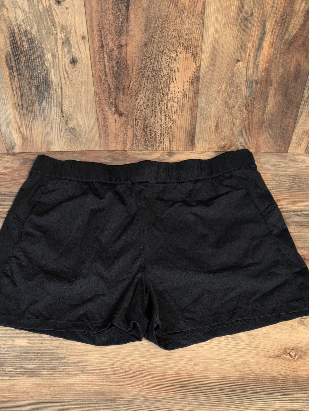 Willit Women’s Black Active Shorts 2XL W446